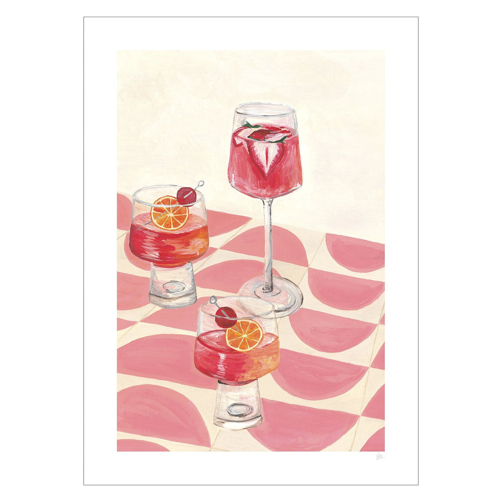 Violets Print House - Cócteles Campari