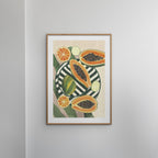 Violets Print House - Papaya y limas