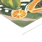 Violets Print House - Papaya y limas