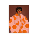 Bea Muller - Mujer con lunares naranjas