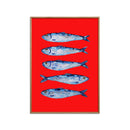 Alice Straker - Sardines Berry Red