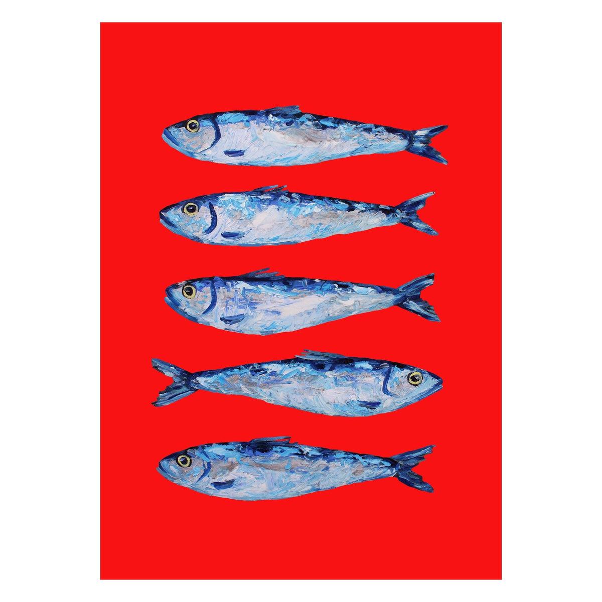 Alice Straker - Sardines Berry Red