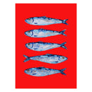 Alice Straker - Sardines Berry Red