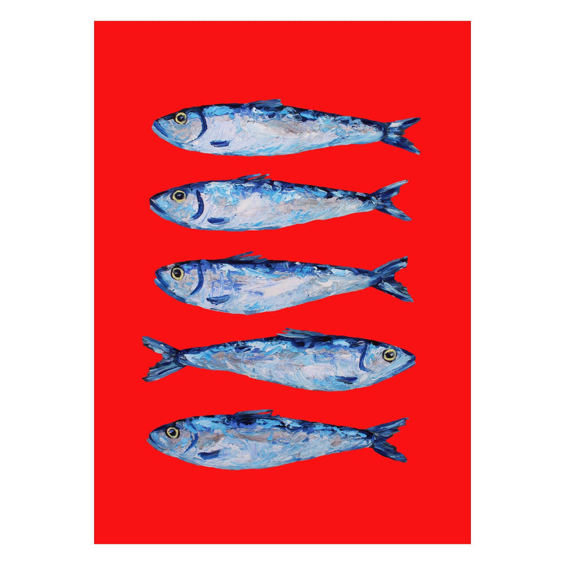 Alice Straker - Sardines Berry Red