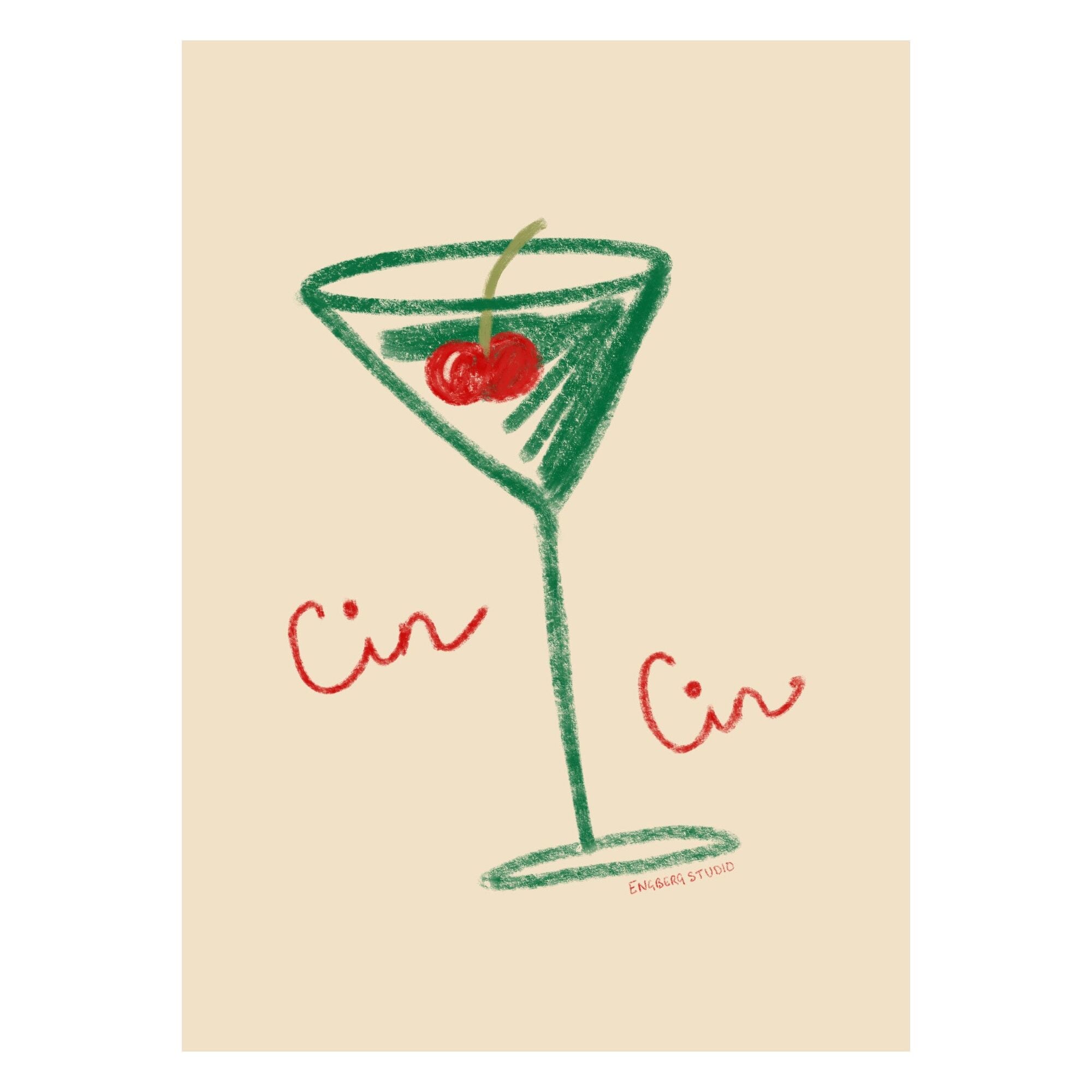 Engberg Studio - Cherry Martini