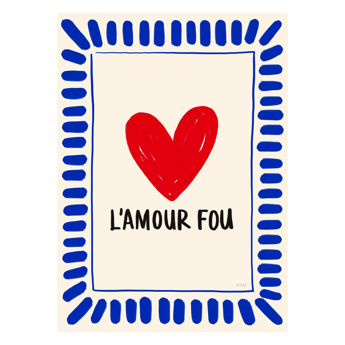 Rio Soléy - L'Amour Fou (Red & Blue)