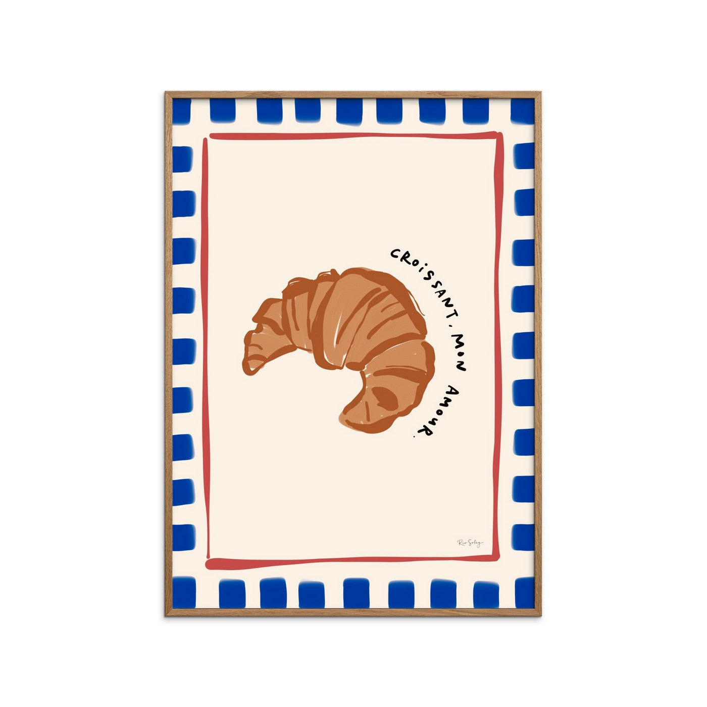 Rio Soléy - Croissant Love (Blue)