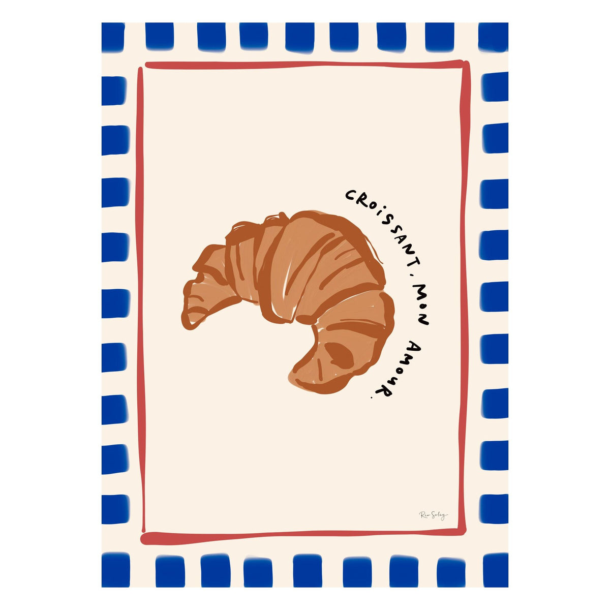 Rio Soléy - Croissant Love (Blue)
