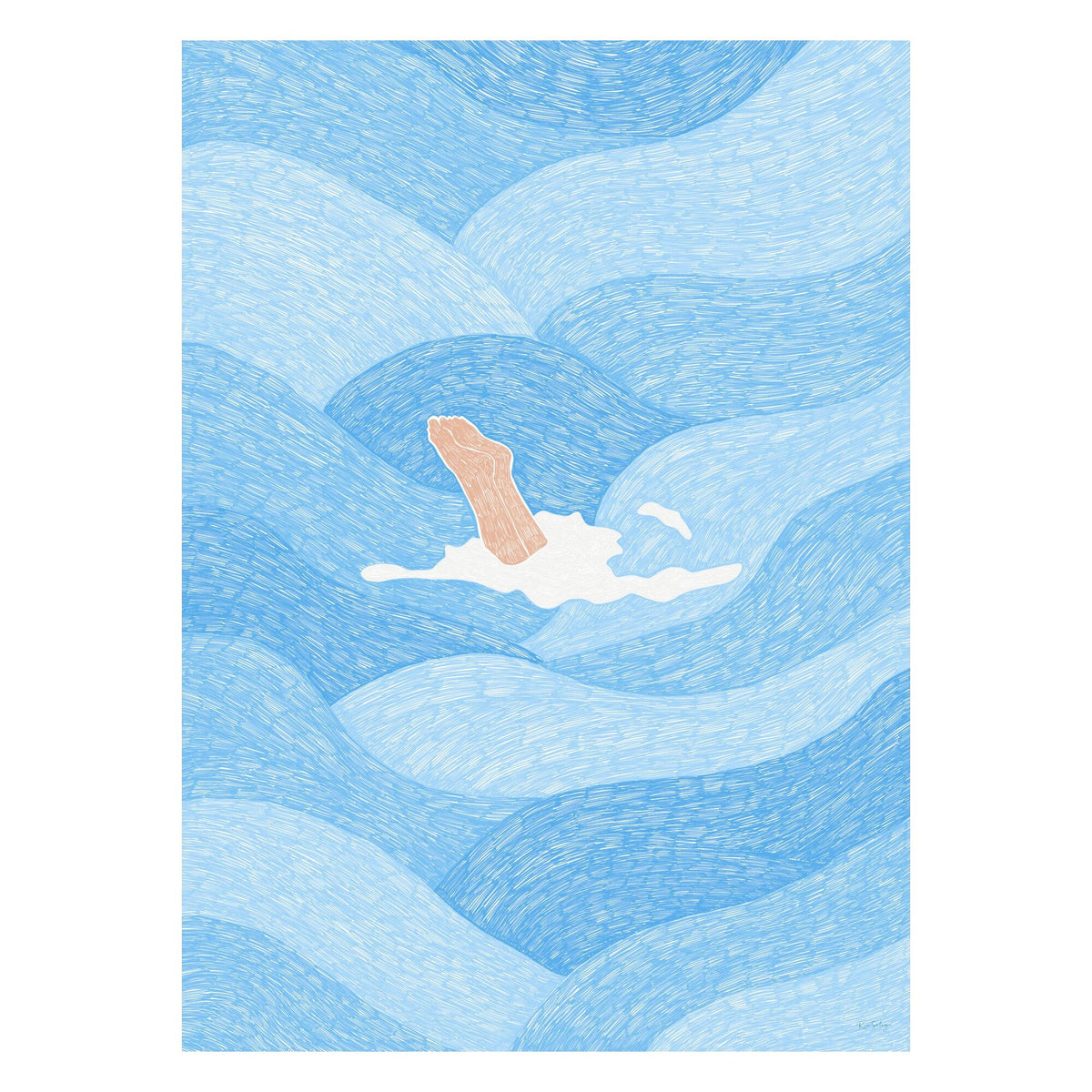 Rio Soléy - Buceando en el océano (azul)