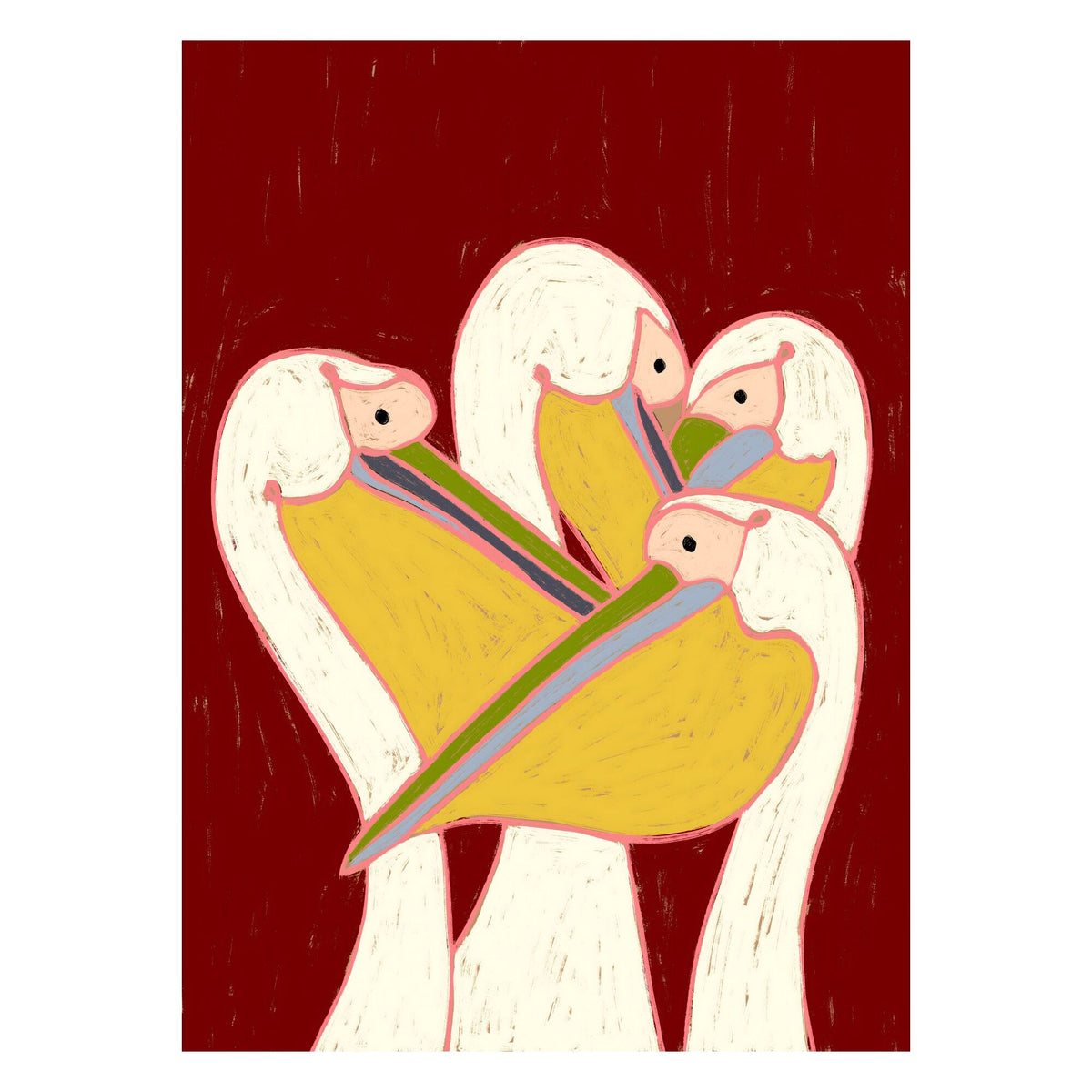 Uma Gokhale - Pelicans Of The Burgundy Sky