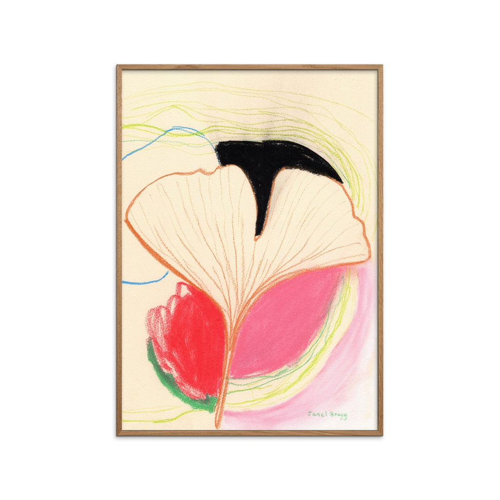 Janel Bragg - Ginkgo Leaves In Color II
