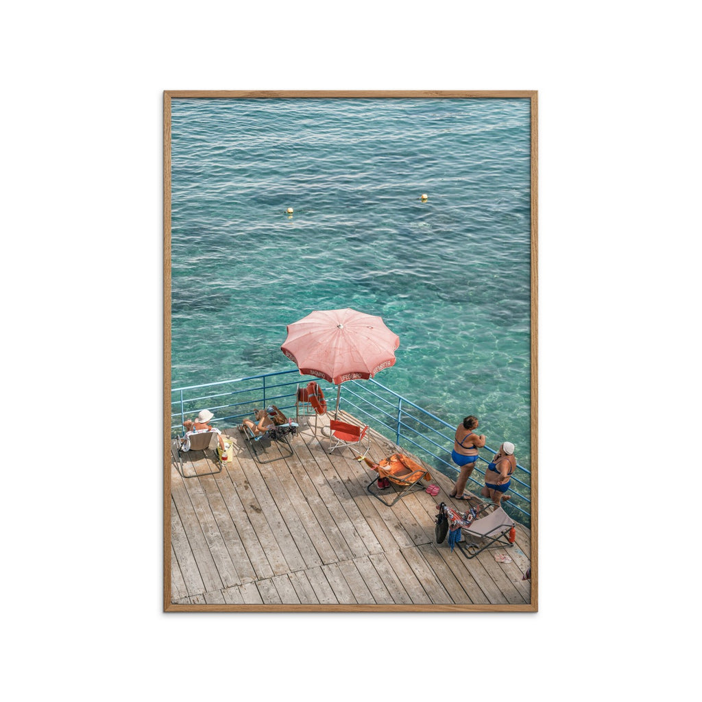 Henrike Schenk - Ocio en el muelle junto al mar
