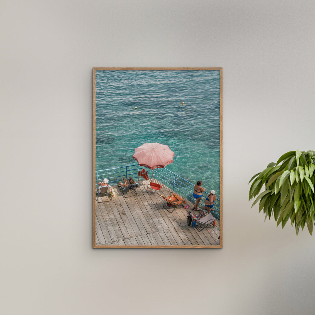 Henrike Schenk - Ocio en el muelle junto al mar