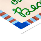 Violets Print House - Dance To Your Own Beat Blue And Green Print