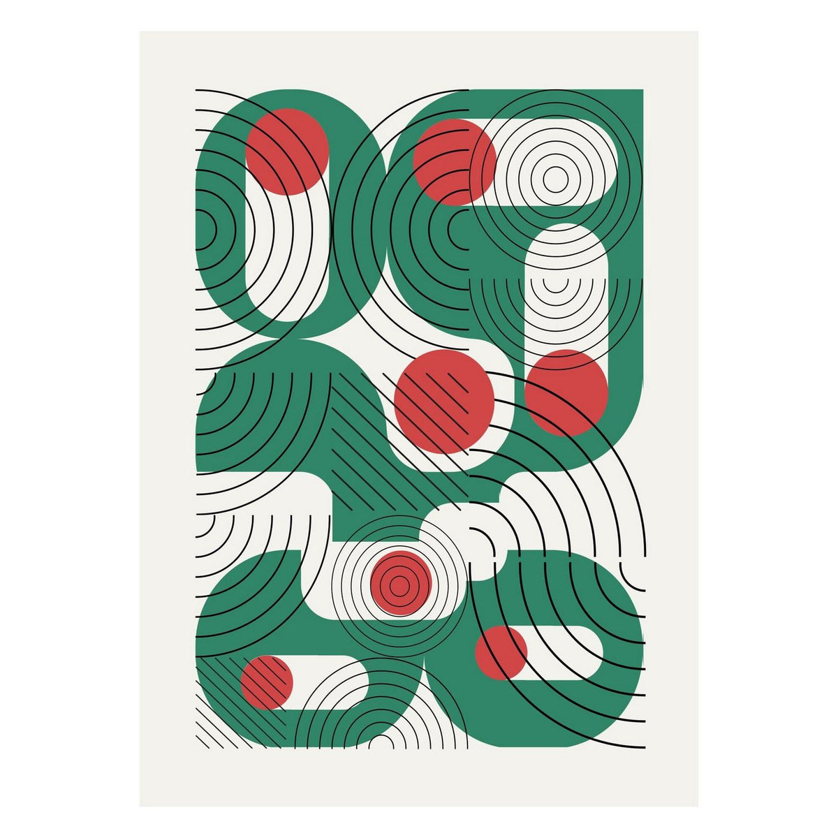 Little Dean - Bold Geometric Shapes
