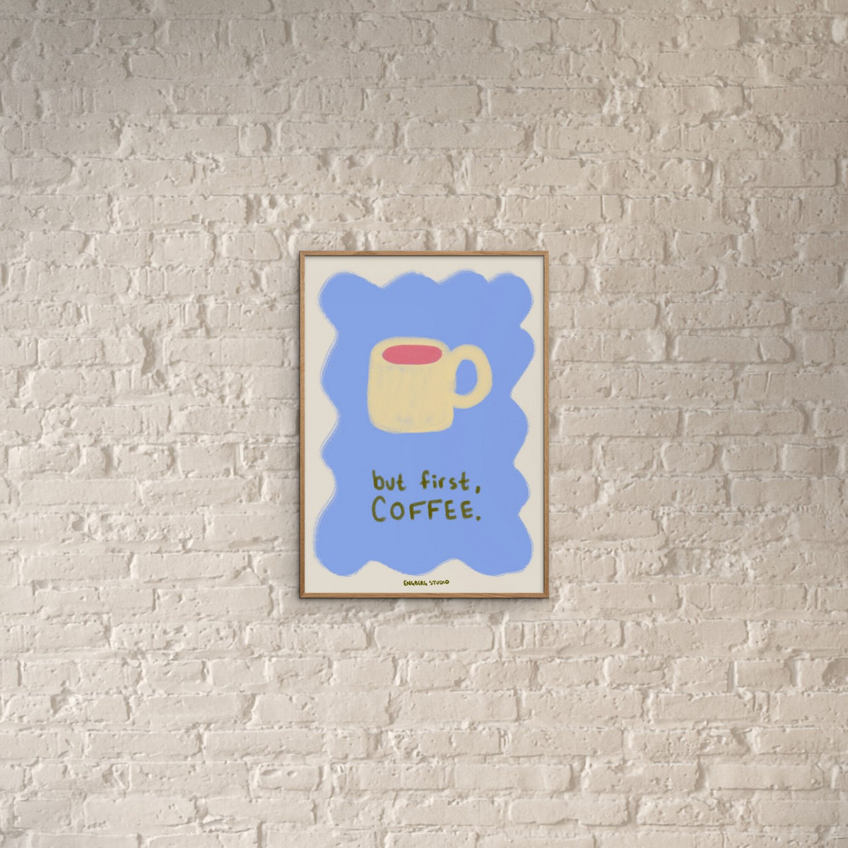 Engberg Studio - But First Coffee