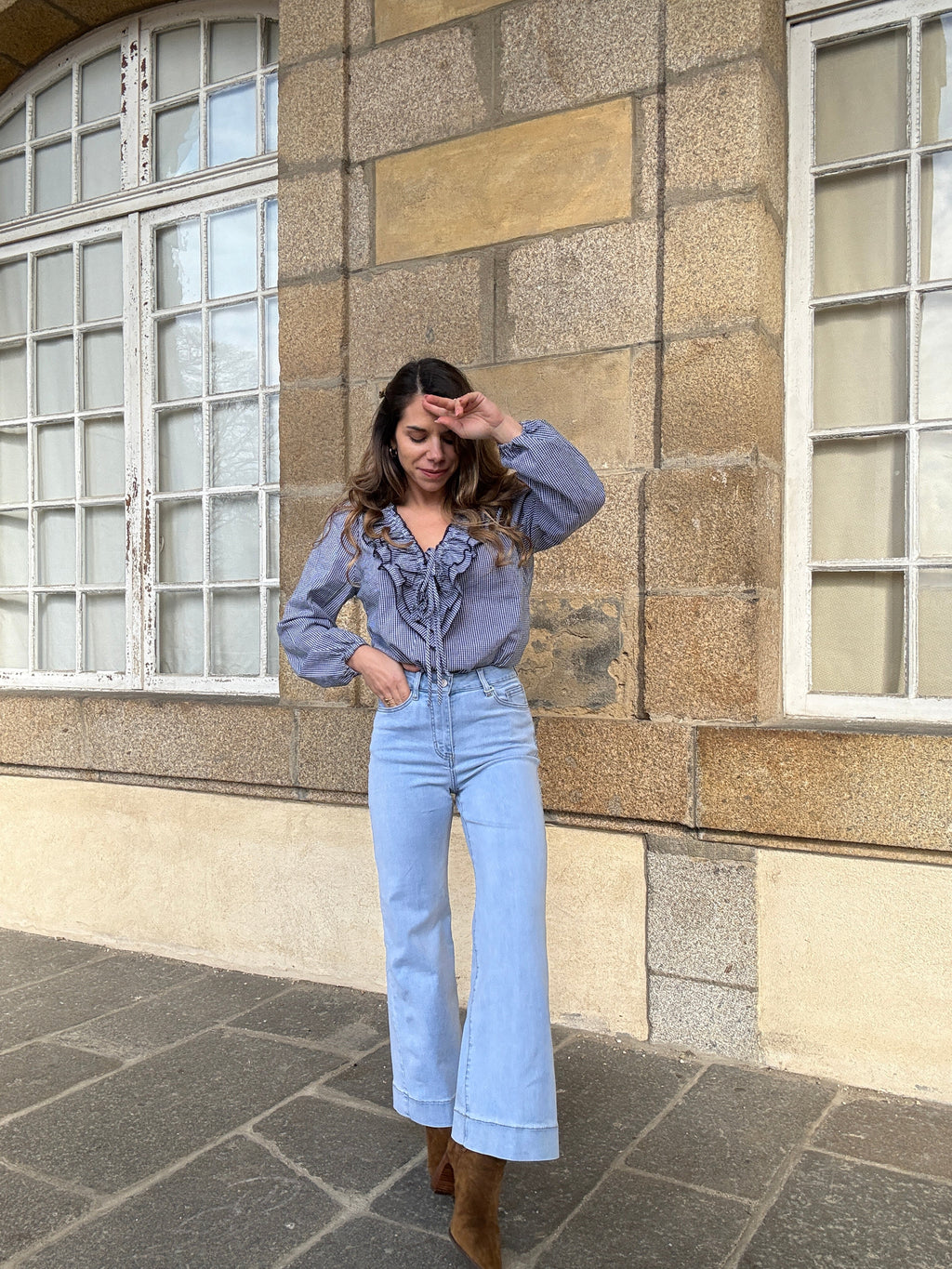 Jean Windy Azul Claro