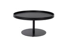 Yuri L - Side Table - Oak Veneer - Black