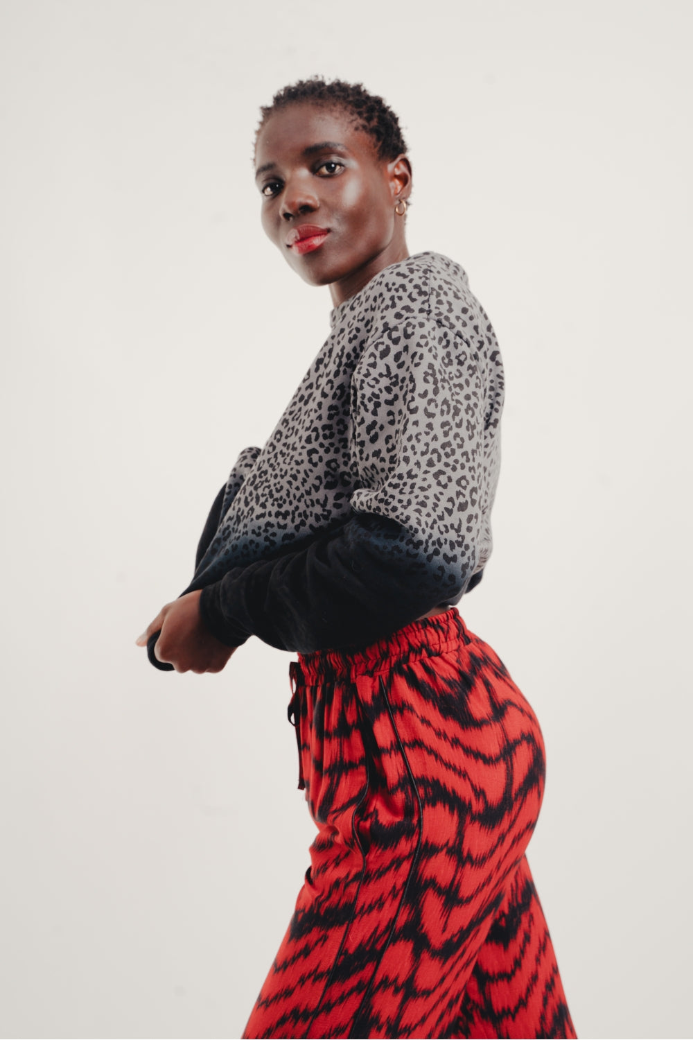 Bukser Tracy Zebra - Rouge