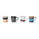 Lot De 4 Tasses À Espresso Funky - HKliving