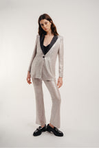 El blazer de lentejuelas Grey Blondie
