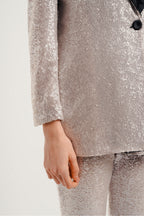 El blazer de lentejuelas Grey Blondie