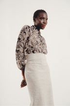 The Liza White Skirt