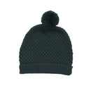 Basile Knit Cap Fir Green 100% Wool - Child