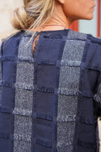 Top Anatole Fringe Navy