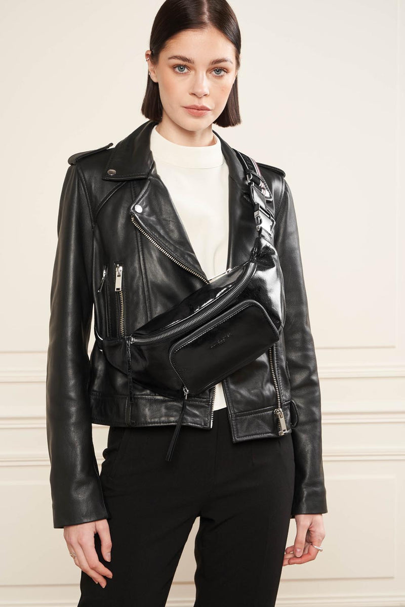 sac banane - rétro & glam #couleur_noir