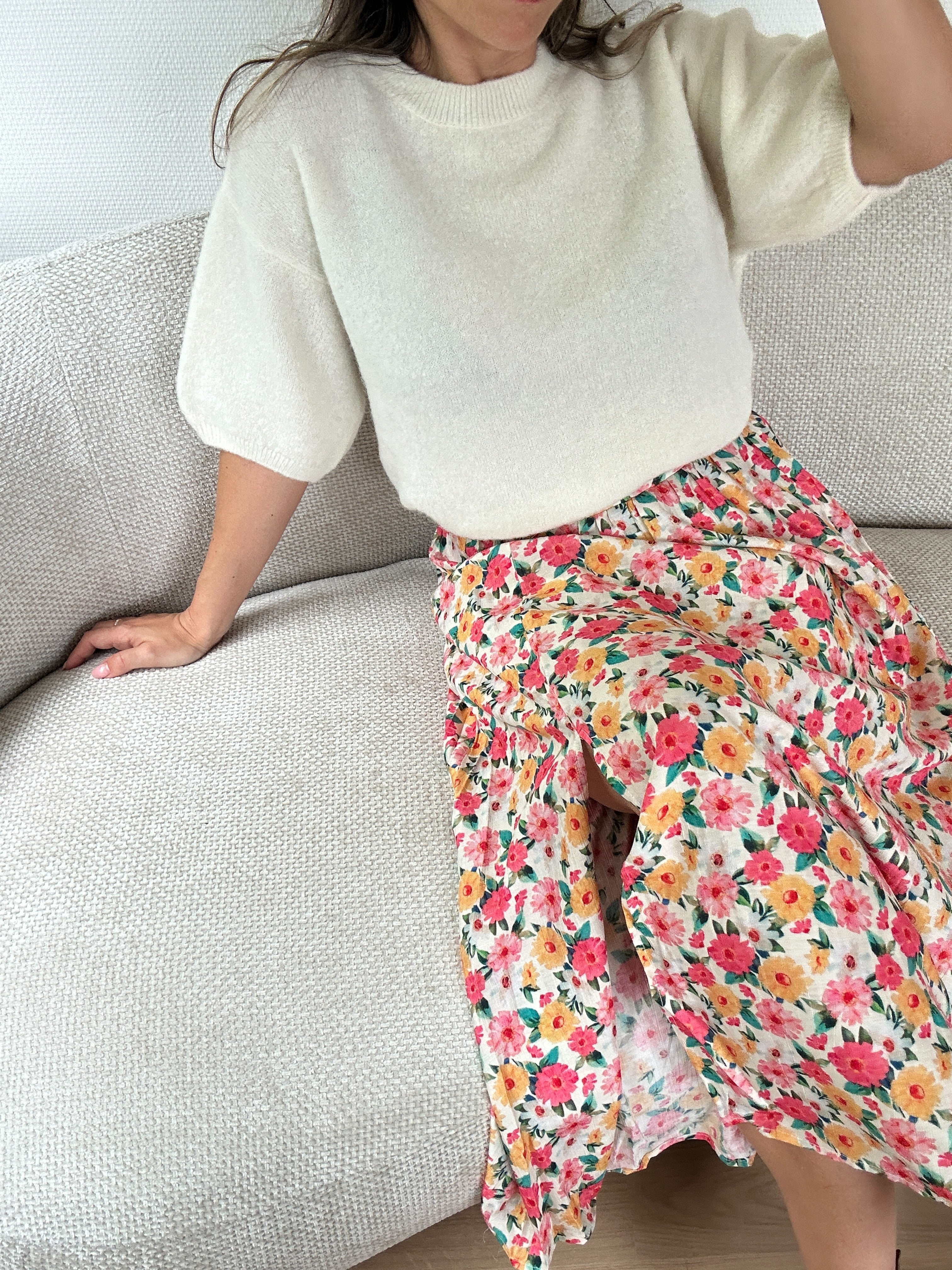 Jupe Longue Fleurie Naomi