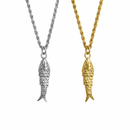 Little Fish Necklace - Gold Or Silver