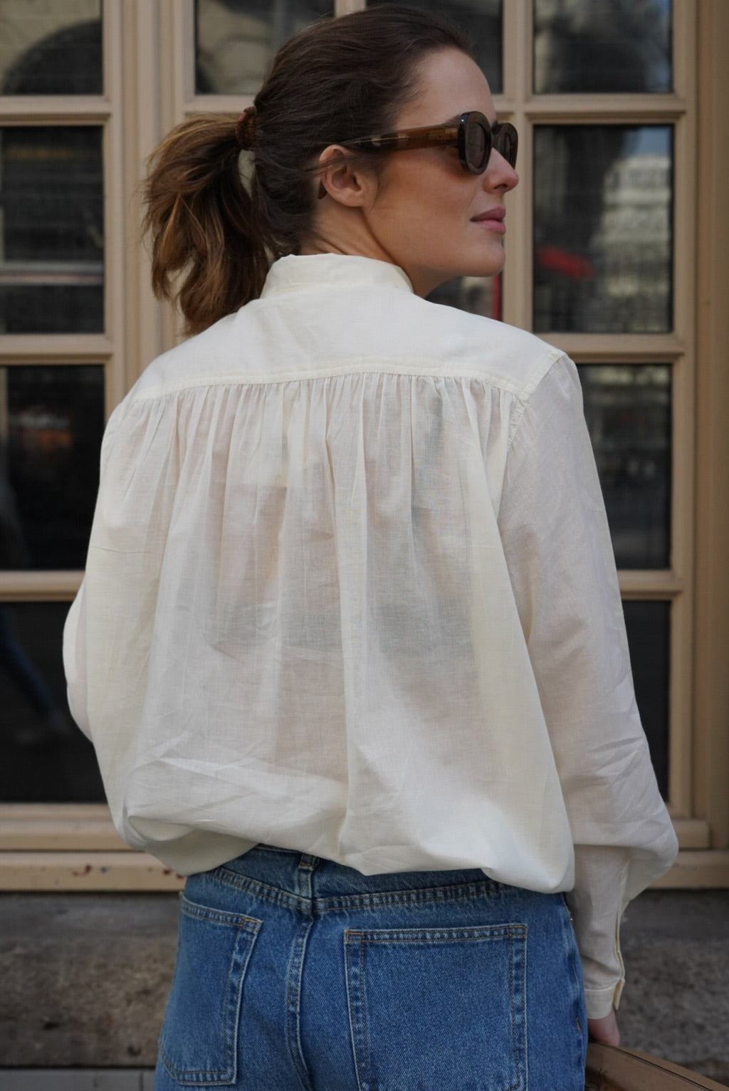 Anne Blouse Ecru