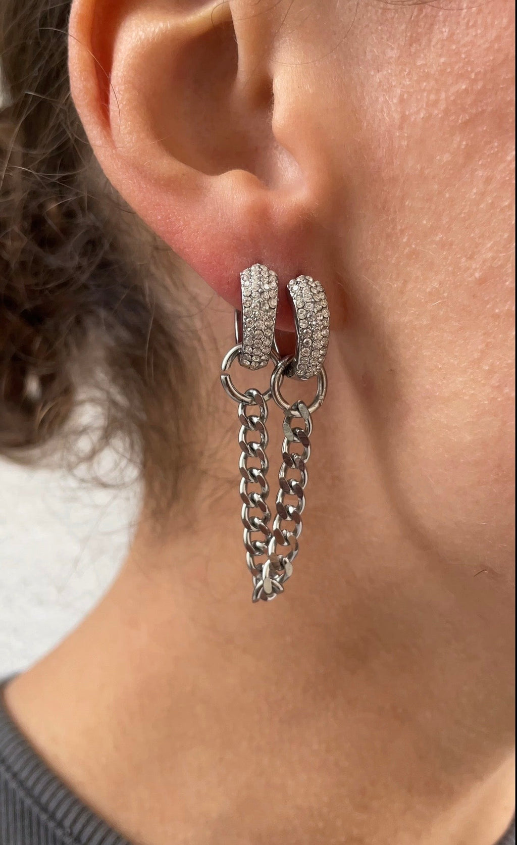 Boucles D'Oreilles Mono Gems Earring