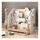 Bibliothèque Enfant – Blanc & Gris