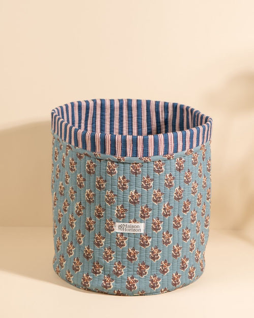 Panier De Rangement Manila - Lys Bleu Jean