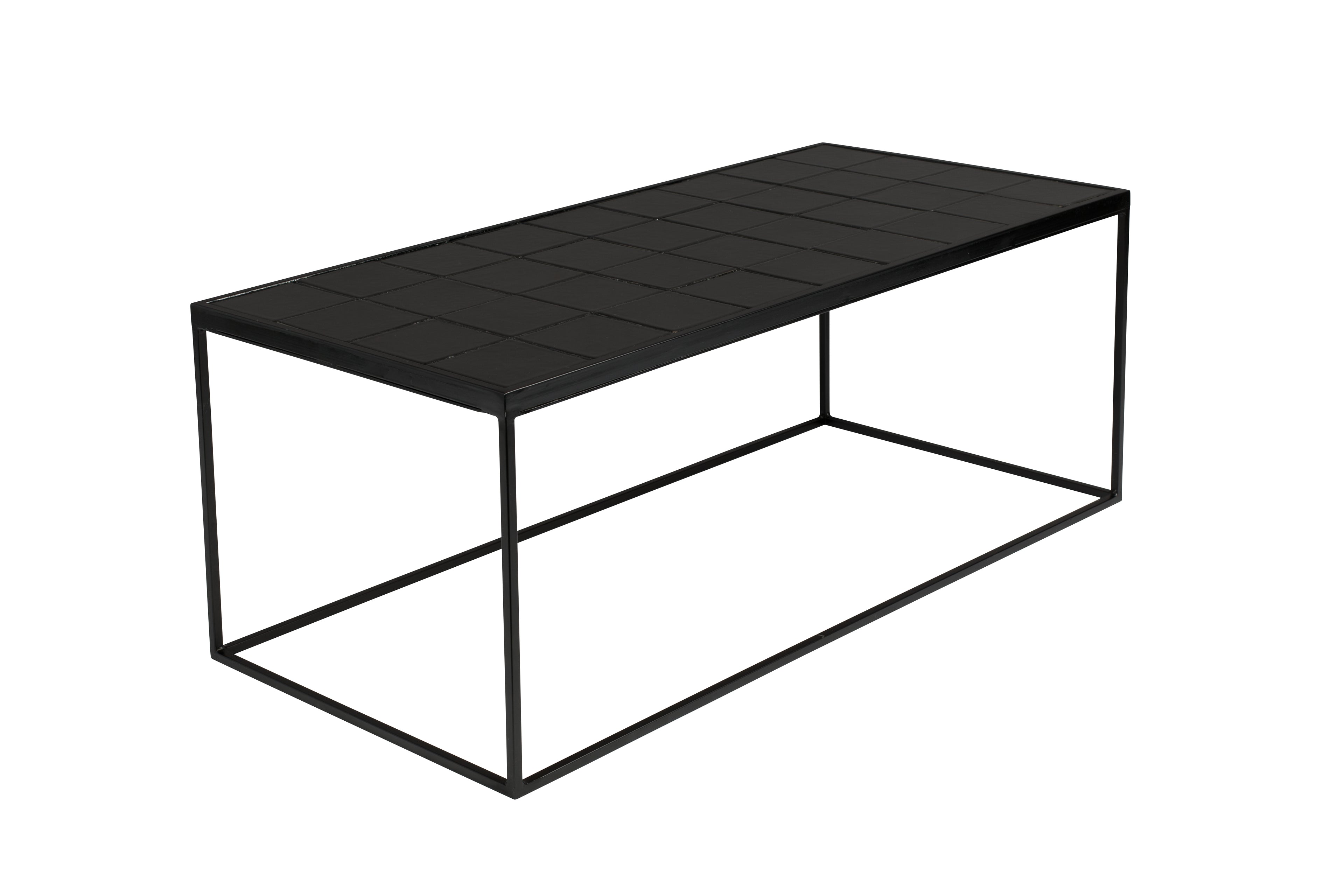 Glazed - Coffee Table - Ceramic - Black