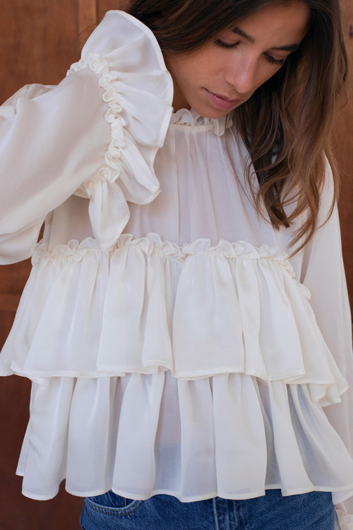 Blouse Le Carmen - Ecru