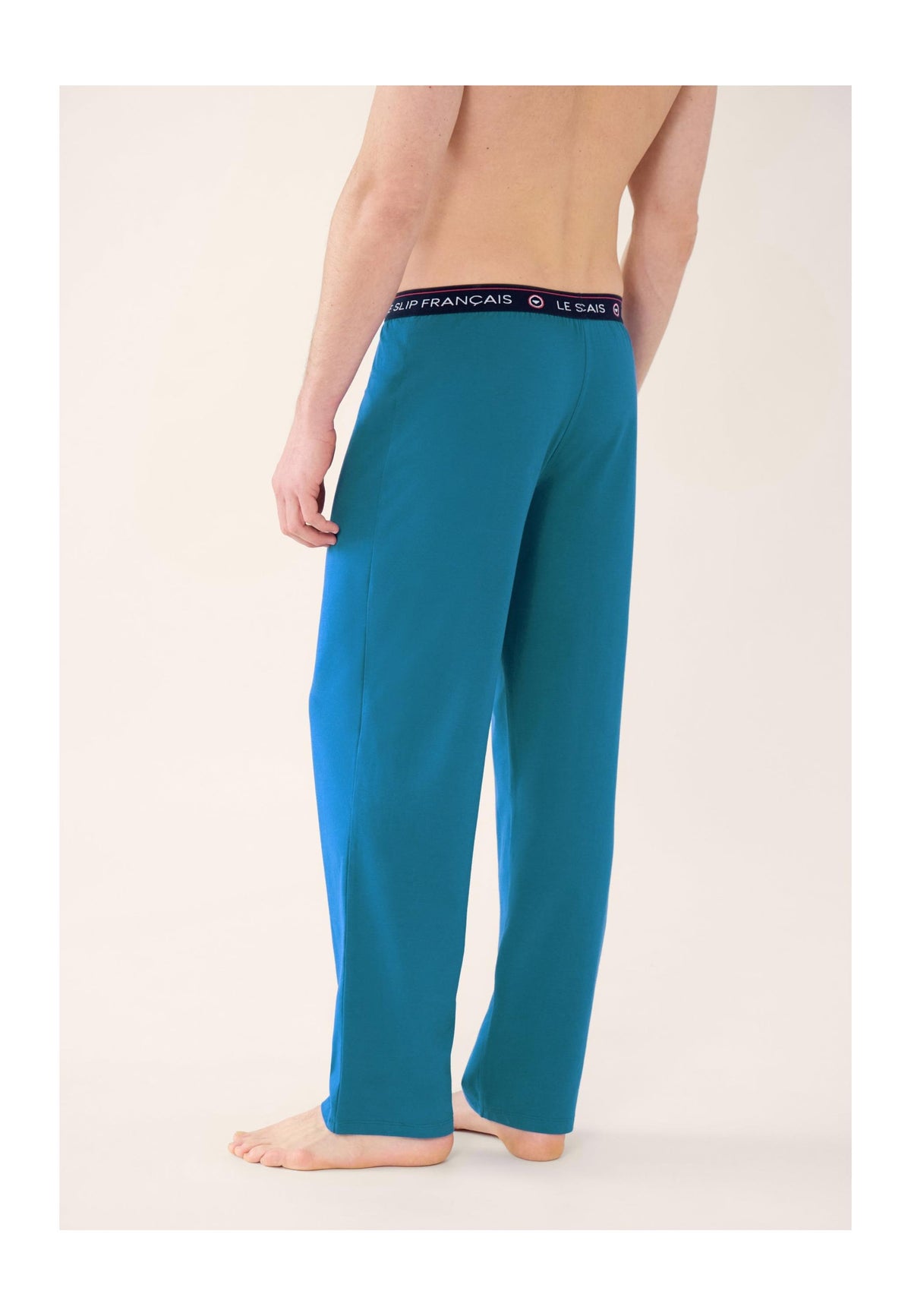 Pantalón De Pijama Largo Indomptable De Algodón - Topaz