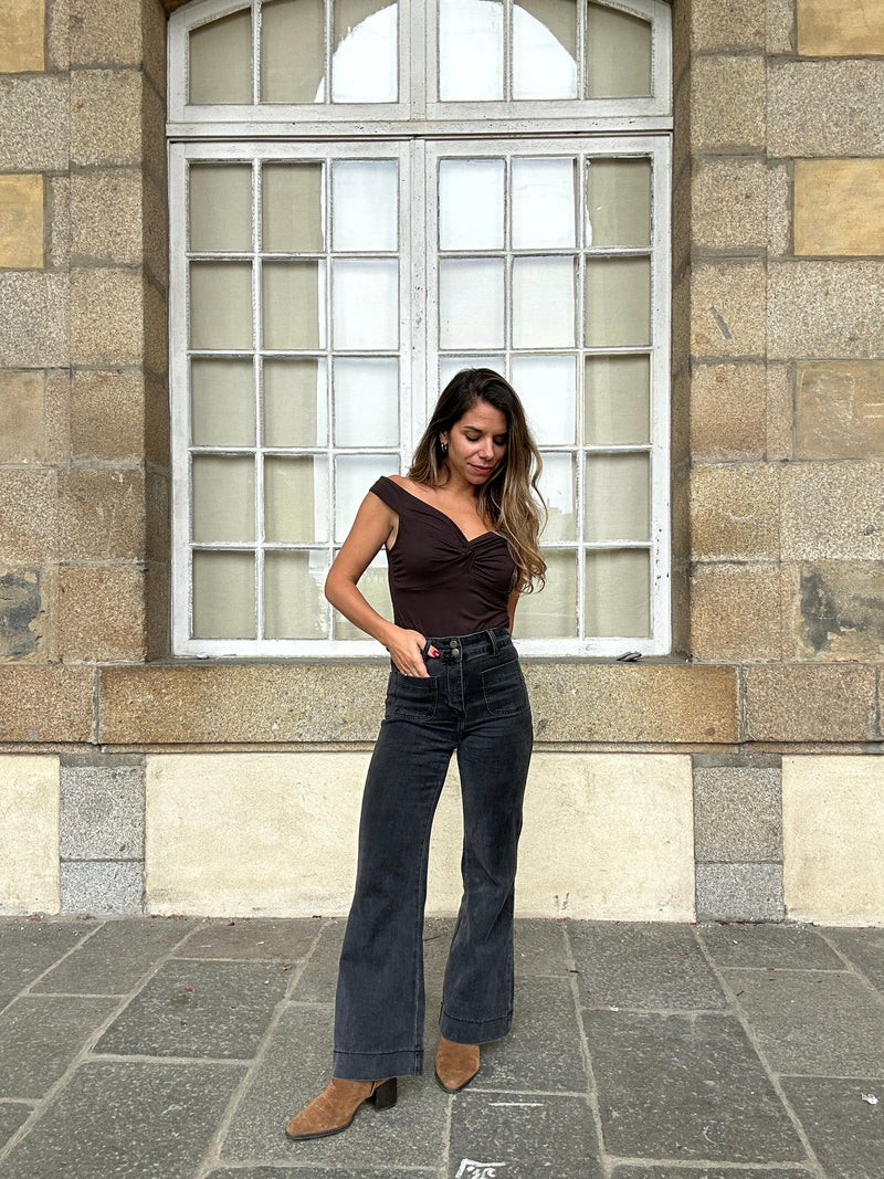 Top Carla Chocolate