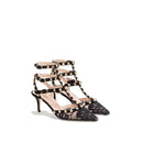 Escarpins - Valentino Garavani Rockstud Lace Pamps - Black