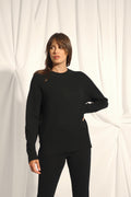 Jersey de Cuello Redondo Jospe - Noir