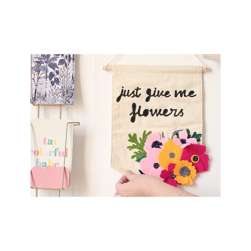 Kit Mkmi - Mi banderín floral