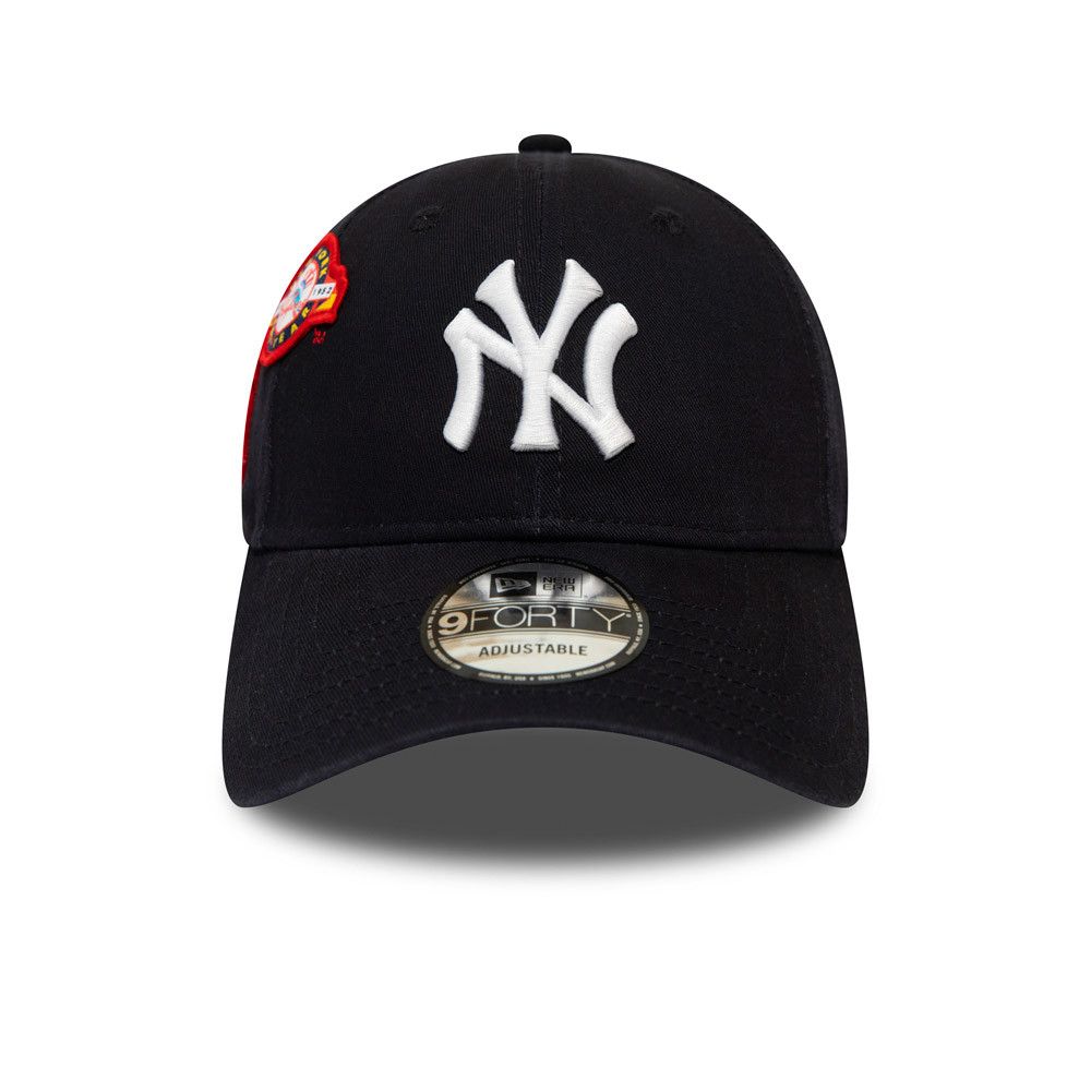 Casquette New Era Cooperstown Patched New York Yankees 9 Forty
