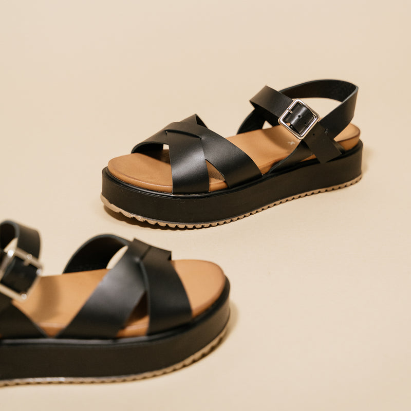 Jonak - Sandals Laura Cuir - Black