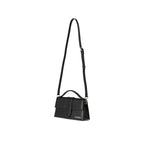Jacquemus - Bolso Le Grand Bambino - Logotipo plateado - Mujeres - Negro
