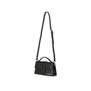 Sac Jacquemus Le Grand Bambino - Silver Logo - Femme - Black