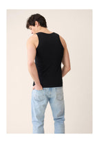 Canotta Fulminant In Cotone - Nero