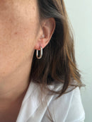 Boucles D'Oreilles Betty Argent - La Paire