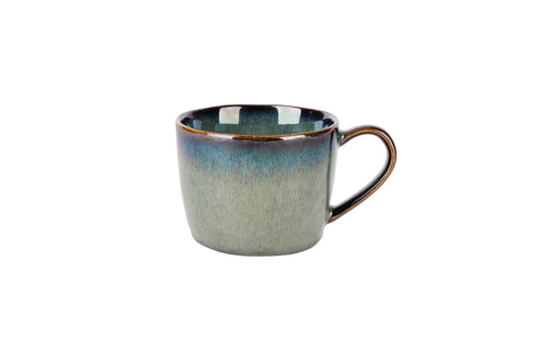 Lot De 6 Tasses En Grès - Jade - Vert